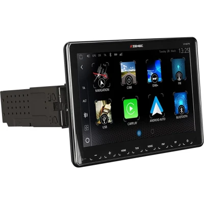 Afbeelding van Zenec Z N975 autoradio 1 DIN met Apple CarPlay en Android Auto Draadloos Wireless USB Bluetooth