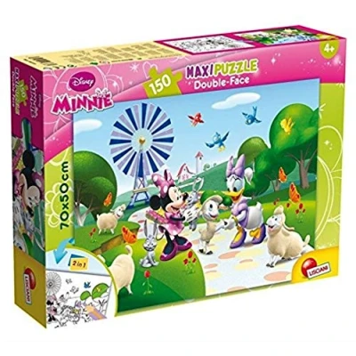 Afbeelding van Lisciani Puzzel Dwustronne Maxi Minnie 150