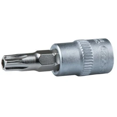 Afbeelding van KS TOOLS 911.1468 Steeksleutelelement DIN 3120, ISO 1174 TB40 Chroom vanadium staal Torx, met boring gekarteld