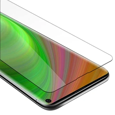 Afbeelding van Cadorabo Pantser film geschikt voor Samsung Galaxy S10 4G in KRISTALHELDER Geharde (Tempered) display beschermglas 9H hardheid met 3D Touch (RETAIL PACKAGING)