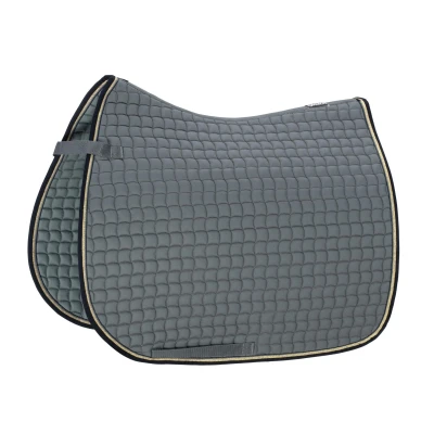 Image de Eskadron Tapis de Selle Cotton Contrast Veelzijdigheid Ashblue Poney
