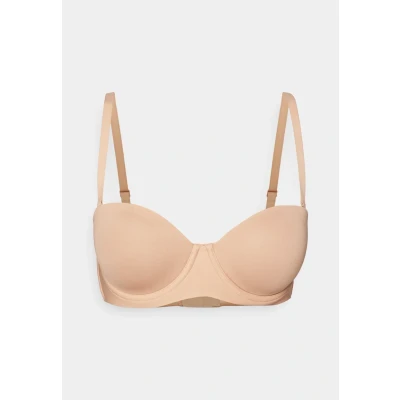 Afbeelding van Schiesser Bandeau MIT Schale Unique Micro Strapless BH, Dames, Maat: 80A, Maple