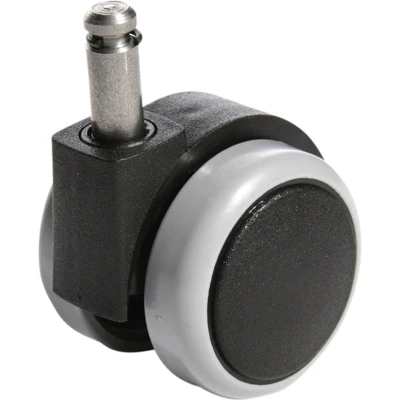 Afbeelding van Wielen Voor Harde Bodem, Diameter: 60 Mm, Pak Van 5 Stuks Bureaustoelwielen