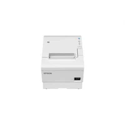 Image de Epson TM T88VII (111) Imprimante de reçus thermique en ligne Rouleau (7,95 cm) 180 x ppp jusqu&#039;à 500 mm/sec USB 2.0, hôte LAN, série outil coupe blanc