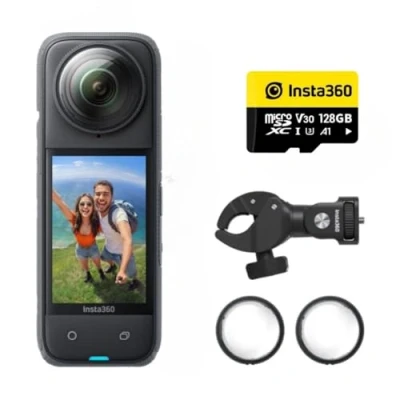 Afbeelding van Insta360 X4 Motorcycle Bundle