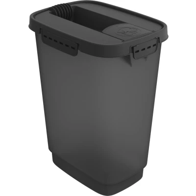 Afbeelding van Rotho Cody Pet Food Container 10L Antraciet/Transparant