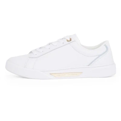 Afbeelding van Tommy Hilfiger CHIC Court Sneakers laag, Dames, Maat: 39, White Schoenen