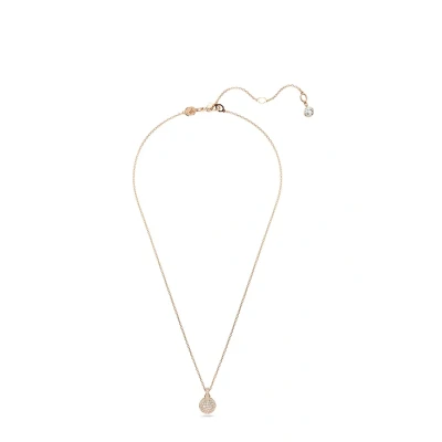 Afbeelding van Swarovski dames Meteora ketting verguld in de kleur Roségoud