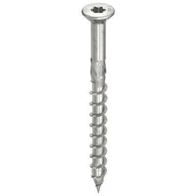 Afbeelding van HECO TOPIX Plus vlonderschroef 5x70mm platkop RVS deeldraad HD 20 61777 (Per 200 stuks)