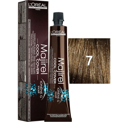 Afbeelding van L&#039;Oreal Majirel Haarverf Cool Cover 50ml 7/ Middenblond
