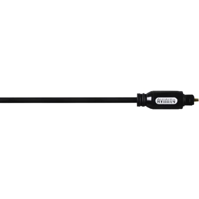Afbeelding van Avinity 127107 Glasvezel Kabel 0,75 M Toslink Odt Zwart