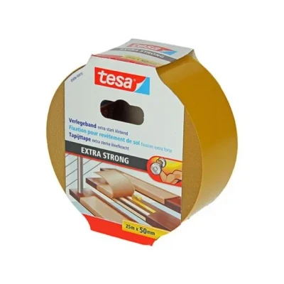 Afbeelding van tesa EXTRA STRONG 05696 00010 11 Bevestigingstape Oranje (l x b) 25 m 50 mm 1 stuk(s)