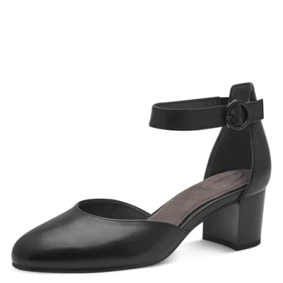 Afbeelding van Tamaris Comfort Klassieke pumps, Dames, Maat: 41, Black nappa Leer