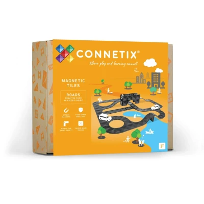 Afbeelding van Connetix magnetische tegels creative roads 48st