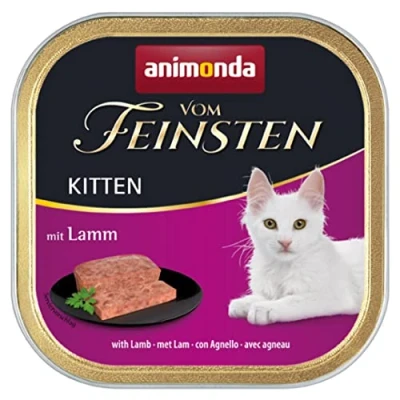 Afbeelding van Animonda Vom Feinsten Kitten lam 32x100 gr Natvoer kattenvoer