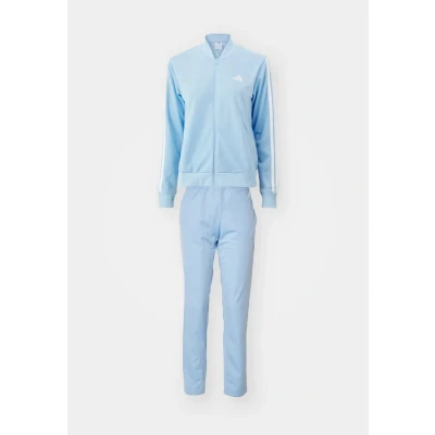 Afbeelding van adidas Sportswear Essentials 3STRIPES Trainingspak, Dames, Maat: XXS, Glow blue