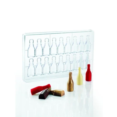 Afbeelding van Martellato Chocolademal Fles Klein (18x) 60,2x20,6h15,8mm