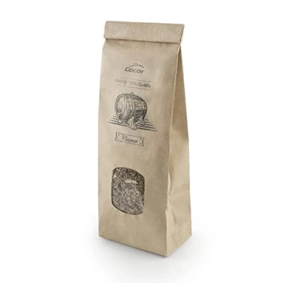 Afbeelding van Lacor 69560 Voedselrookoven, rookzaagsel, eikenhout, 100% natuurlijk, cognac smaak: brengt een zachte en aromatische smaak, 100 g