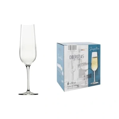 Afbeelding van Set van bekers Inde Sensation 220 ml 6 Onderdelen