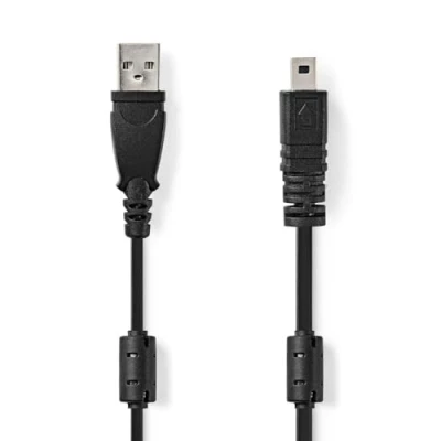 Afbeelding van Nedis USB Kabel CCGL60810BK20 Zwart