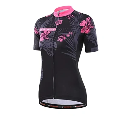 Afbeelding van Vrouwen Fietsen Ademend Sneldrogende Maillots, Jersey Cycle Korte Mouwen Jas, 0004