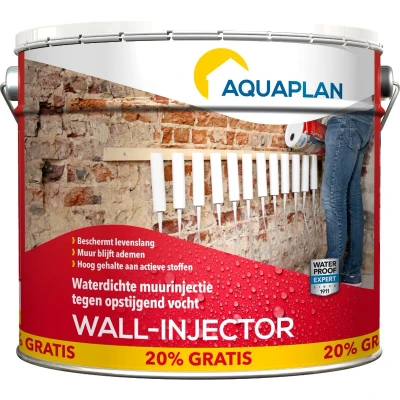 Afbeelding van Aquaplan wall injector refill injectievloeistof 10 l 20 gratis