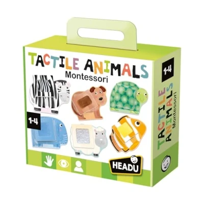 Image de Jeu découverte Headu Mon 1er Puzzle Animaux Tactile Montessori