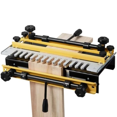 Image de VEVOR Gabarit de Toupie à Queue d&#039;Aronde Largeur 310 mm Fraise Tenon 12,7