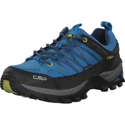 Afbeelding van CMP Rigel LOW Trekking Shoes WP Outdoorschoenen, Heren, Maat: 39, Indigo/marine Leer en textiel