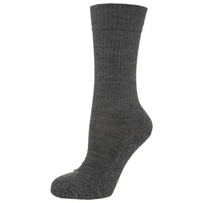 Afbeelding van Falke Active WARM Anatomical Plush SOLE Sokken voor kinderen, Maat: 39 42, Asphalt meliert