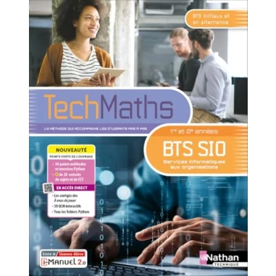 Afbeelding van MATHEMATIQUES BTS SIO 1E 2E ANNEES