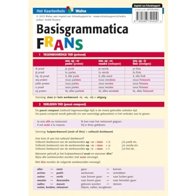 Afbeelding van Basisgrammatica Frans