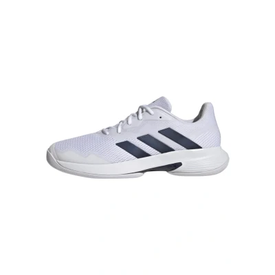 Afbeelding van adidas Performance Courtjam Control Carpet Tennisschoenen voor tapijtbanen, Heren, Maat: 47 1/3, White Kunststof/ textiel