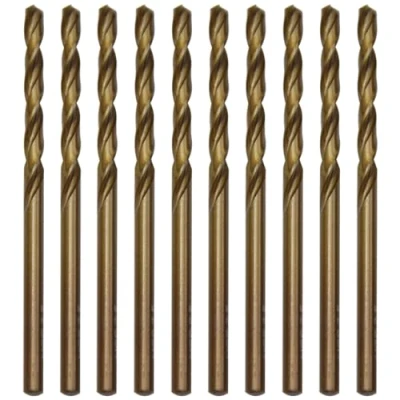 Afbeelding van CEEYSEE HSS spiraalboor 3,5 mm M35 voor metaal en kobalt boren in roestvrij staal, metaal, gietijzer harde kunststoffen (3,5 mm), 10 stuks