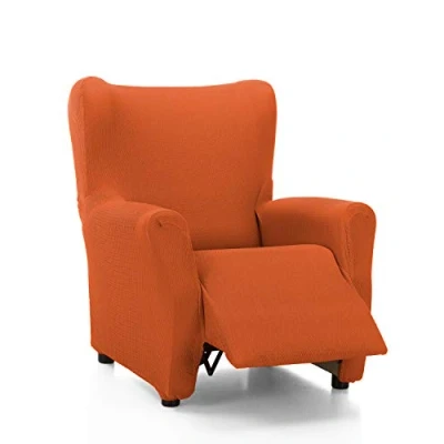 Afbeelding van Martina Home Tunez fauteuilhoes, leer Relax de 70 a 90 cm ancho oranje