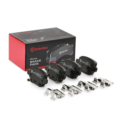 Afbeelding van BREMBO P 59 099 Remblokkenset Met akoestische slijtagewaarschuwing anti kreukplaat toebehoren OPEL: Mokka / X