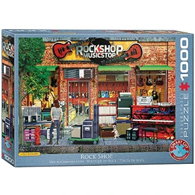 Afbeelding van Eurographics ROCK SHOP Puzzel voor kinderen, Maat: One Size, Multi coloured