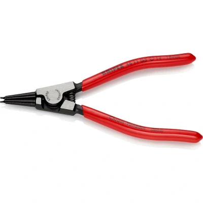 Afbeelding van Knipex 46 11 G3 Precisie borgveertang Geschikt voor borgringen Buitenringen 14 18 mm Puntvorm Recht