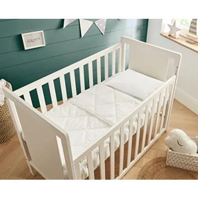 Image de DODO Oreiller Enfant Douceur Coton 40x60 Confort Moelleux bébé et Tout Petit Doux Respirant Fabriqué en FRANCE Lavable machine à 40c