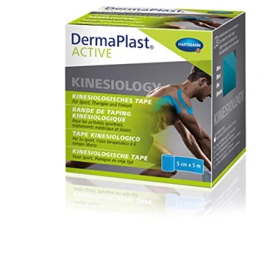 Afbeelding van DermaPlast ACTIVE Kinesiology Tape Blauw Hartmann