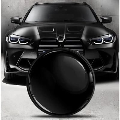 Afbeelding van Biomar Labs Compatibel met BMW Emblem 51148132375 Logo voor/motorkap/kofferbak 82 mm zwart EO 28