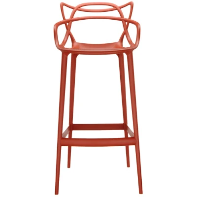 Afbeelding van Kartell Masters Stool H65 Roestoranje Pot Interieur