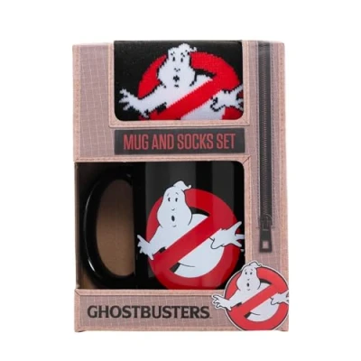 Afbeelding van Ghostbusters &quot;No Ghost Sign&quot; Gift Set met Mok 315ml en Paar Sokken EU 41 45