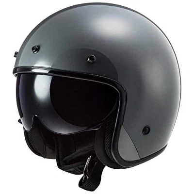 Afbeelding van LS2 OF601 BOB Nardo Grey motorhelm, grijs, XS