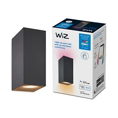 Image de WiZ Up&amp;Down 2 Applique Murale RGB Black
