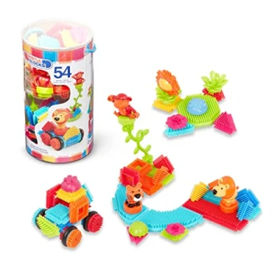 Afbeelding van Bristle Blocks Jungle Emmer Met 54 Stuks
