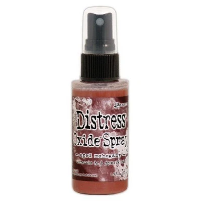 Afbeelding van Ranger Distress Oxide Spray Aged Mahogany TSO67535 Tim Holtz (11 19)