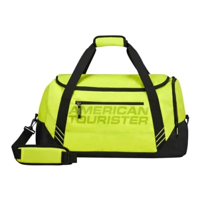 Afbeelding van American Tourister Urban Groove UG23 Duffle Sport black/lime green Weekendtas
