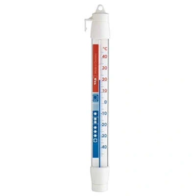 Image de TFA Dostmann 14.4003.02.01 Thermomètre de réfrigérateur haute précision pour et congélateur Blanc