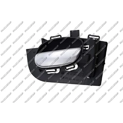 Afbeelding van PRASCO PG0098601 Deurgrepen Binnen, Rechts achter, voor zwart, zilver PEUGEOT: 206 Hatchback